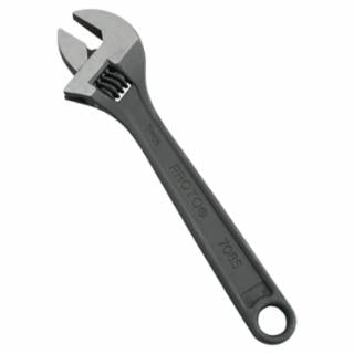 Protoblack™ Adjustable Wrench, 8 in L, 1-1/8 in Opening, Black Oxide